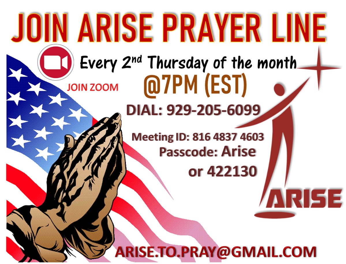 Arise Online Prayer